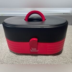 Caboodles - Vintage Salon Selective- Black and Red- NWOT